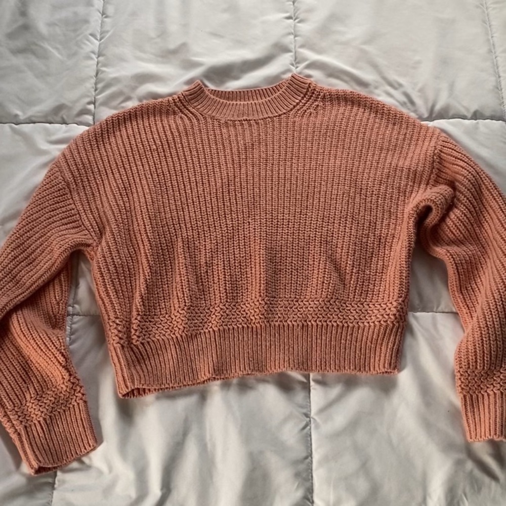 Pink sweater